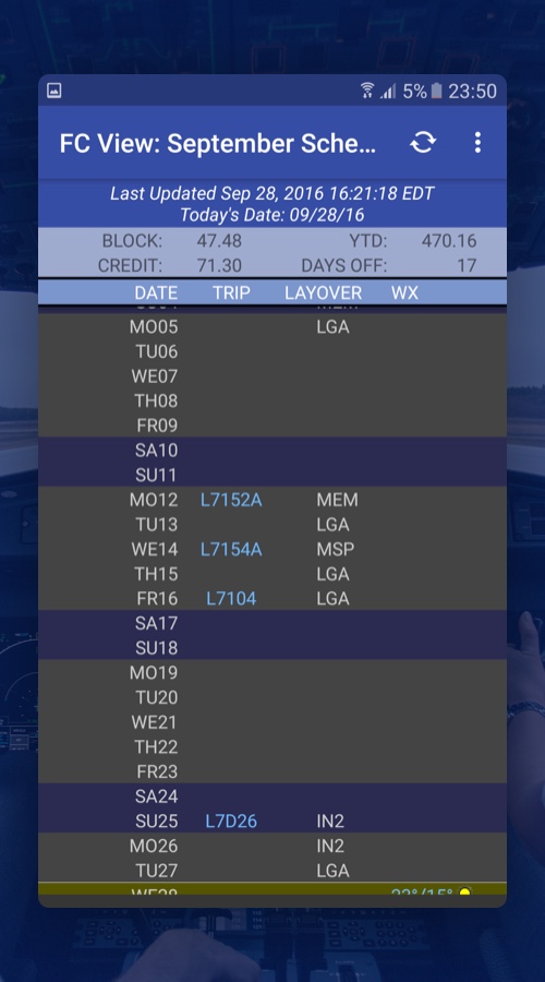 Flight Crew View screenshot 1